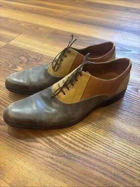 John Fluevog Twin Turbine Oxford Lace Up Shoes